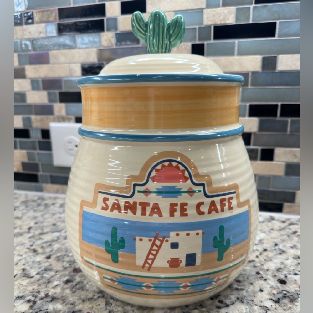 Santa Fe Cafe Cookie Jar